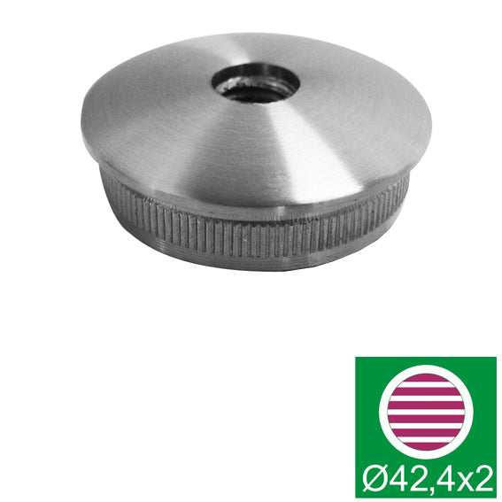 Korlátoszlop végzáró-kapaszkodó tartó elem