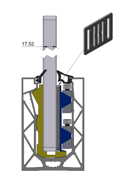 AL-profil helyzetelő alátét