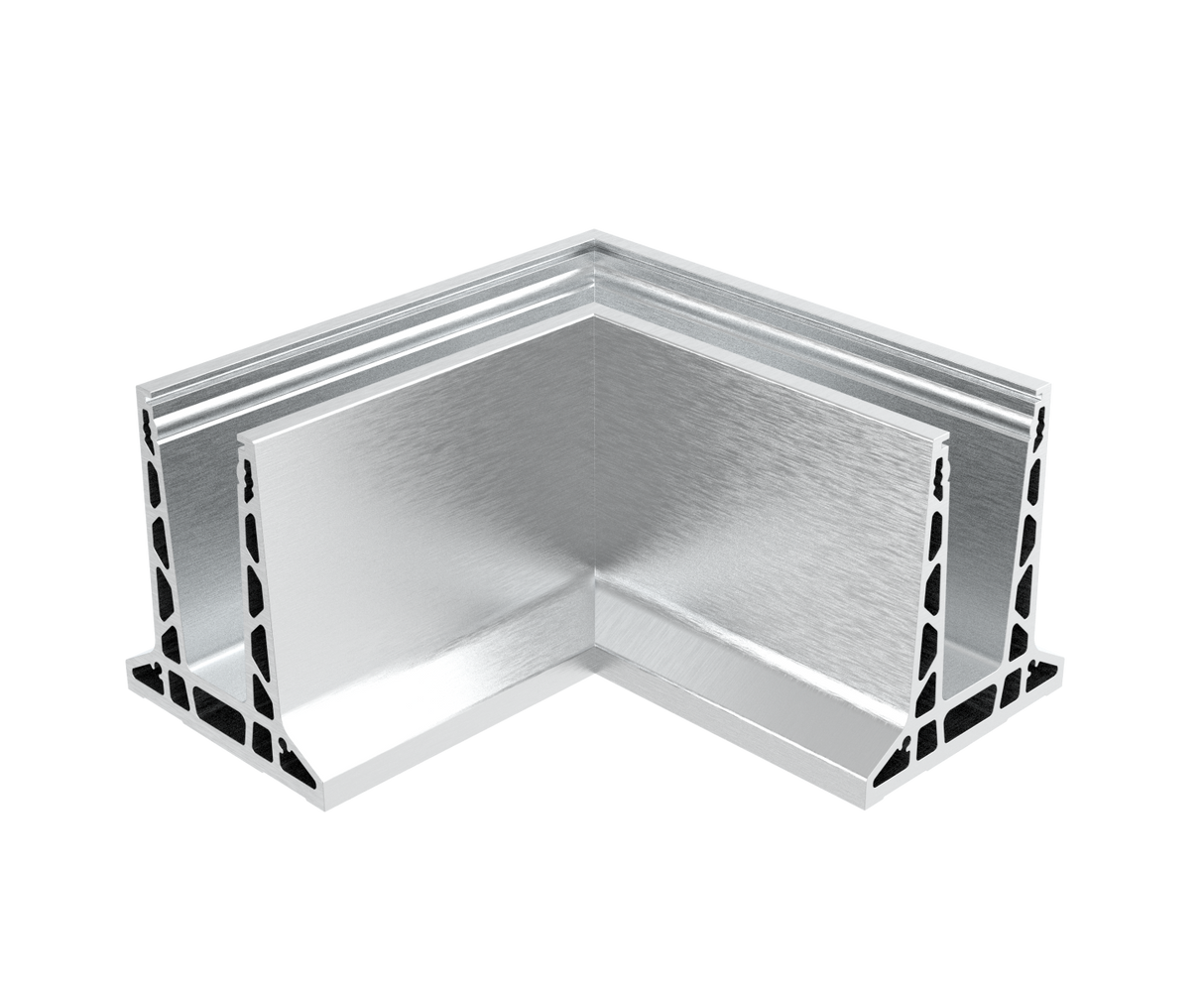 Alumínium profil- belső sarok