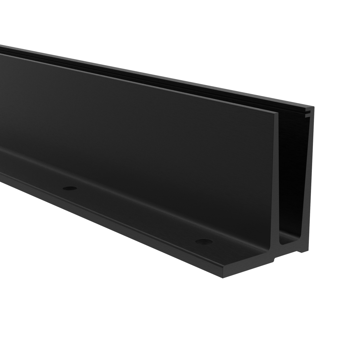 Oldalperemes alumínium profil üvegkorláthoz