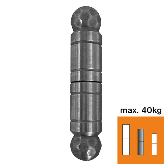 Díszített hegeszthető zsanér D24, L122mm