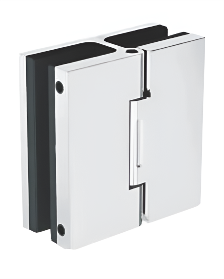 Rozsdamentes zsanér üvegajtóra