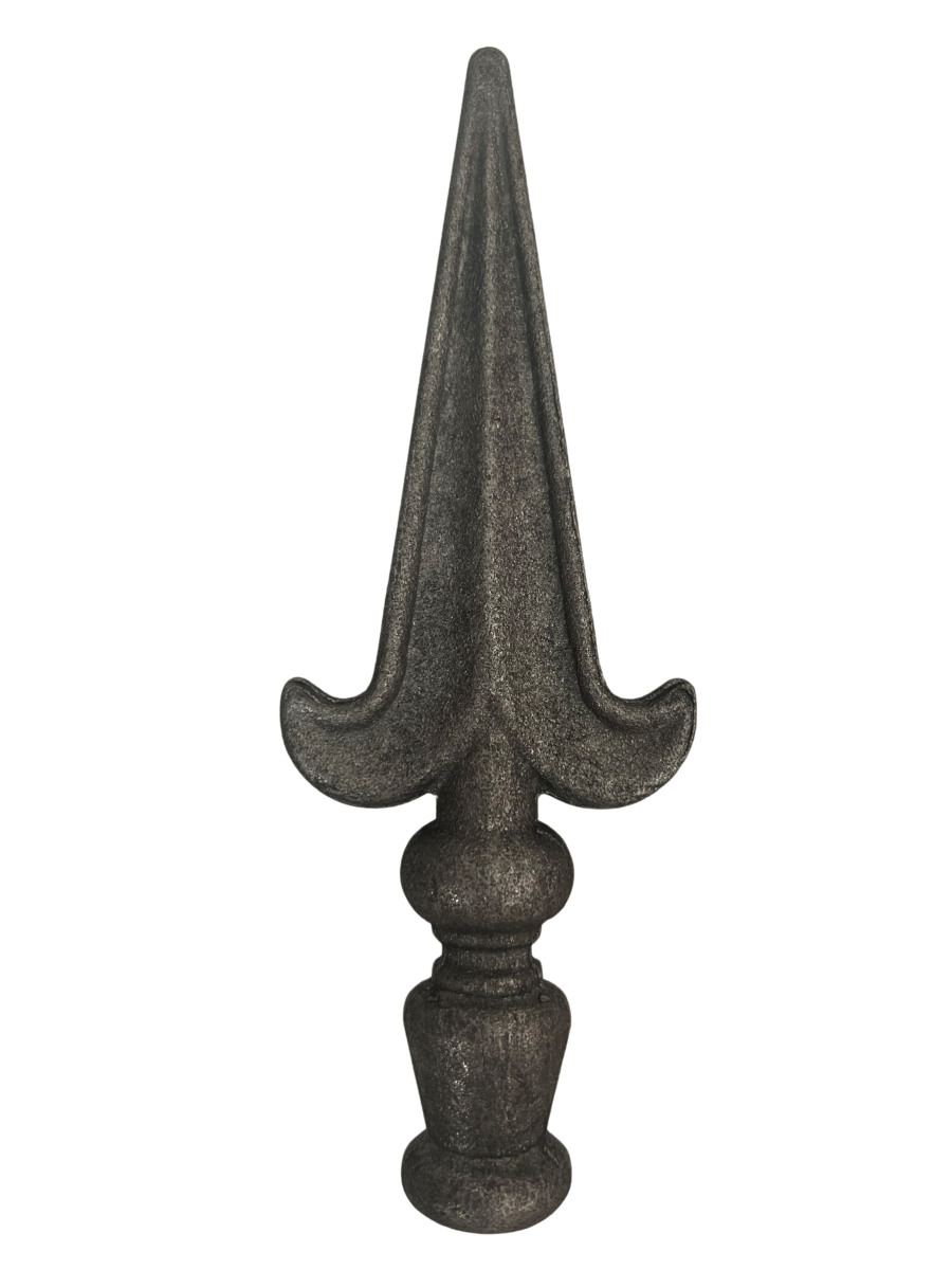 Kovácsolt csúcsdísz h160, b58,5, n24mm