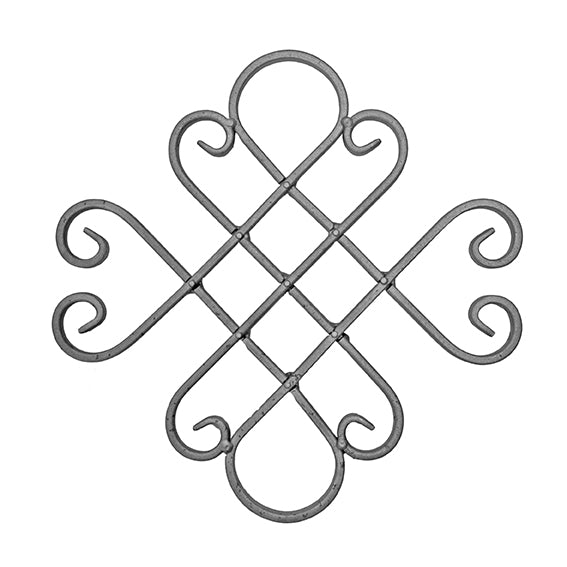 Díszelem h410, b410, 16x8mm