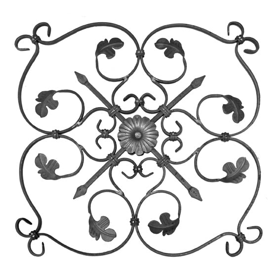 Panel díszelem h600, b600, 12x6mm