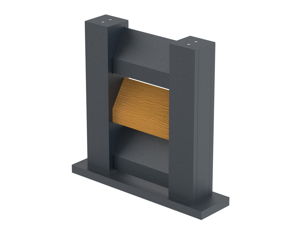 Kerítésminta 0,3x0,4m szabadon álló lamellás lamellákhoz FG/L1S20x105