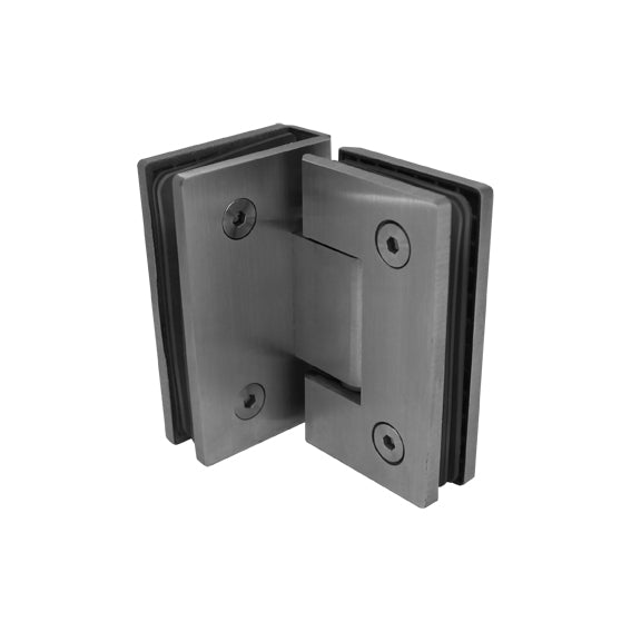 Rozsdamentes sarokzsanér üvegajtóra/üvegfalra