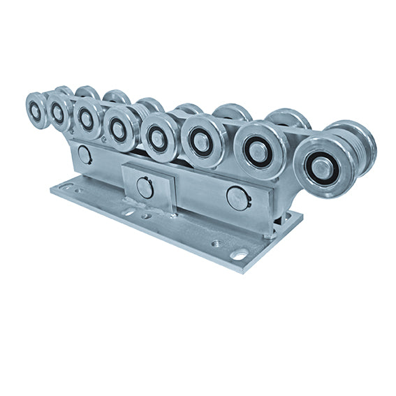 Úszókapu görgő-dupla csoport Zn, profile 94x85mm