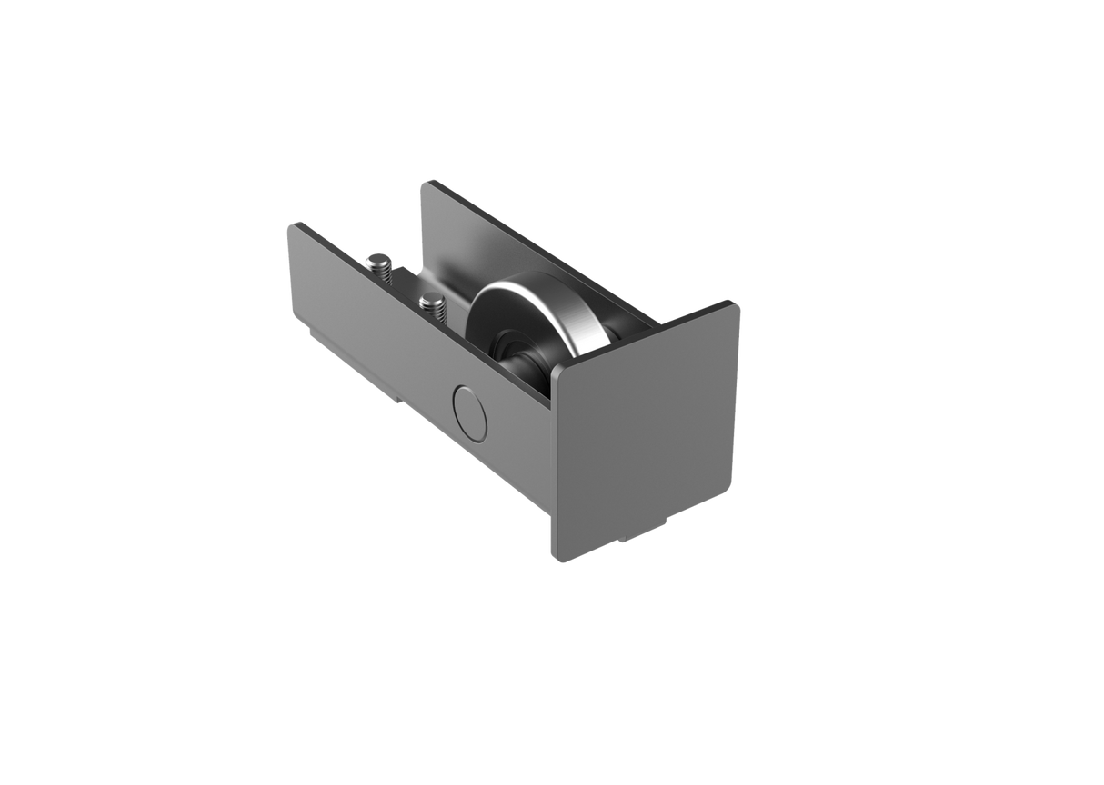 Felfutó görgő, 70x70, antracit