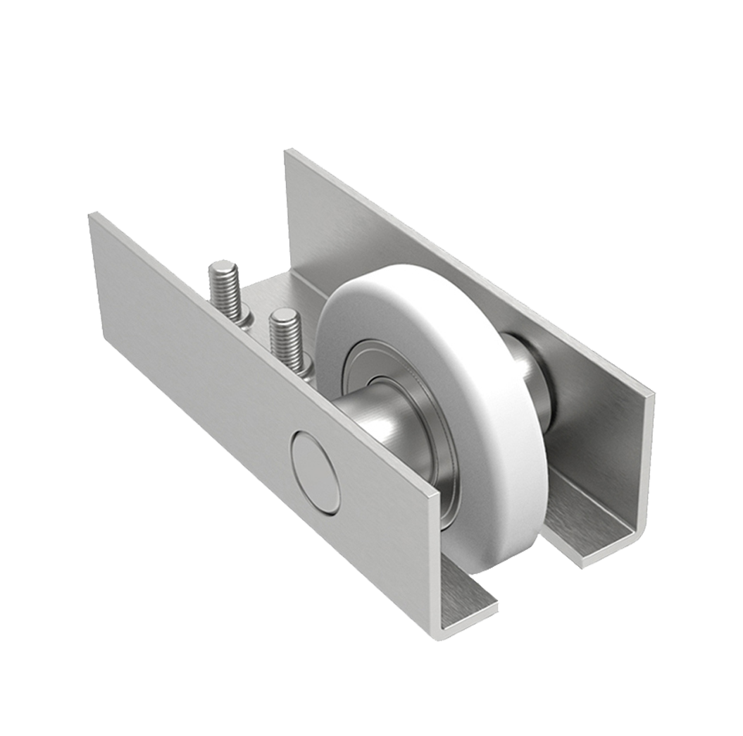 Rozsdamentes végzáró- felfutó görgővel profile 90x