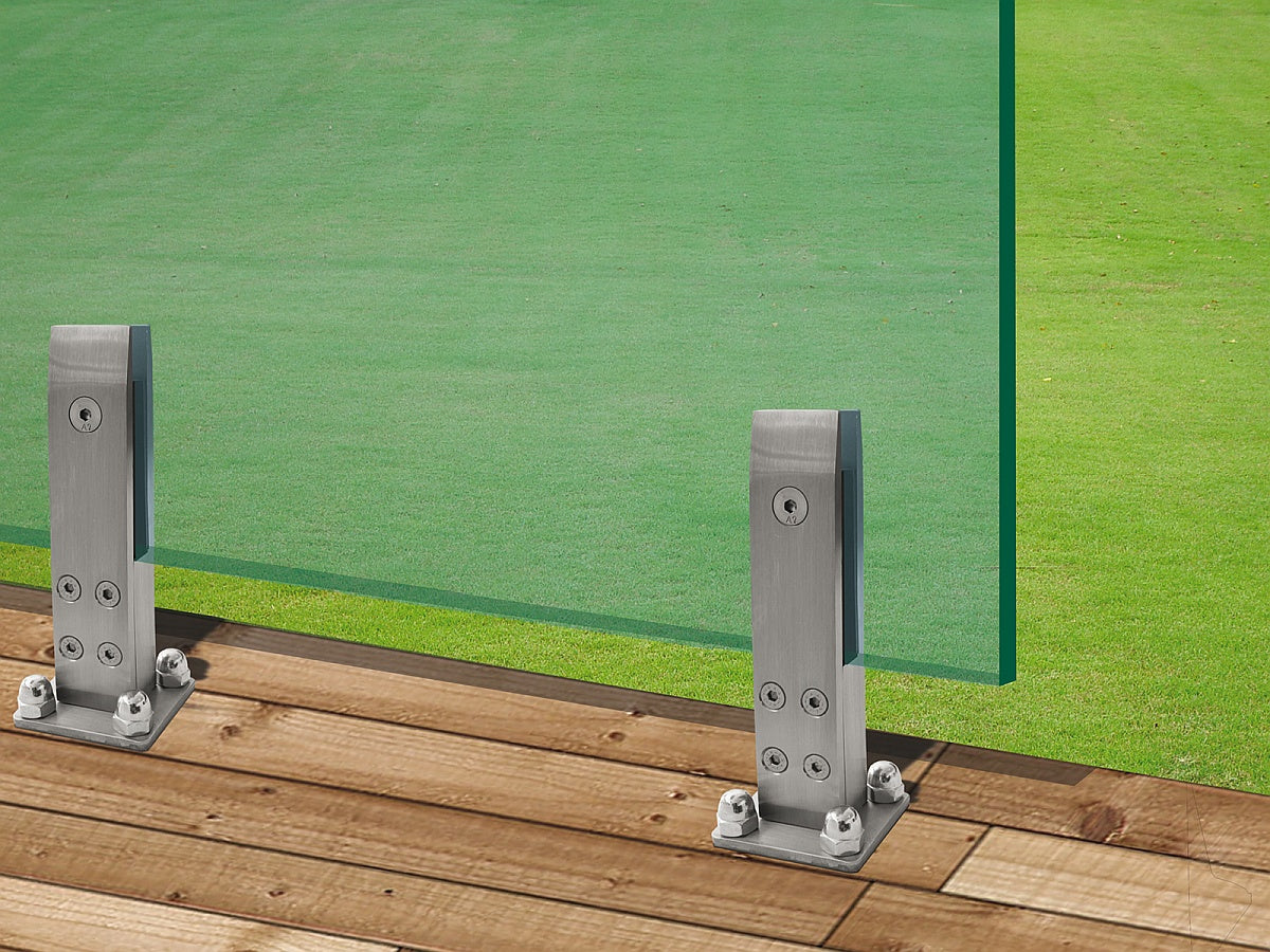 Spigot mini oszlop vonalmenti üvegkorláthoz