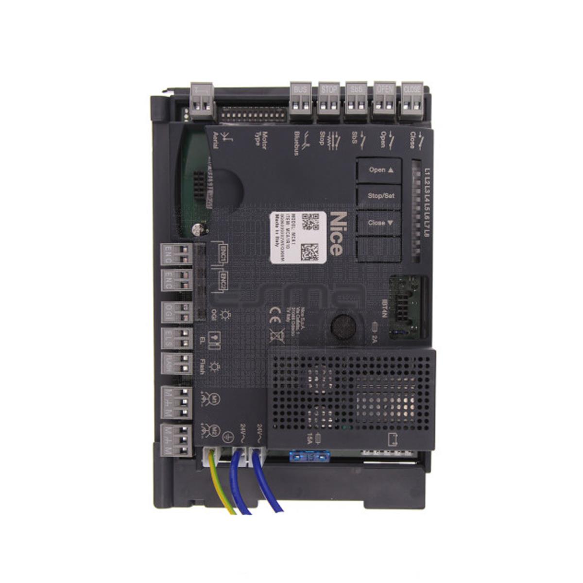 Vezérlőelektronika BlueBus-szal 24 VDC hajtásokhoz