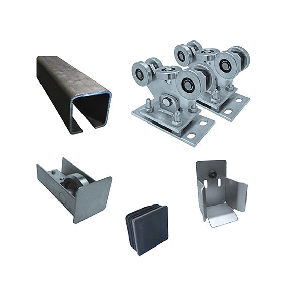 Úszókapu garnitúra, 4,5m nyílláshoz Fe, 70x70mm