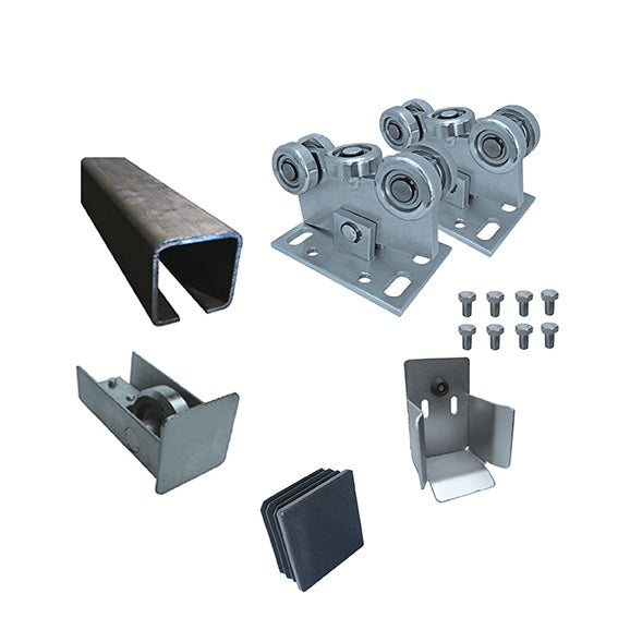 Úszókapu garnitúra Fe, 80x80mm