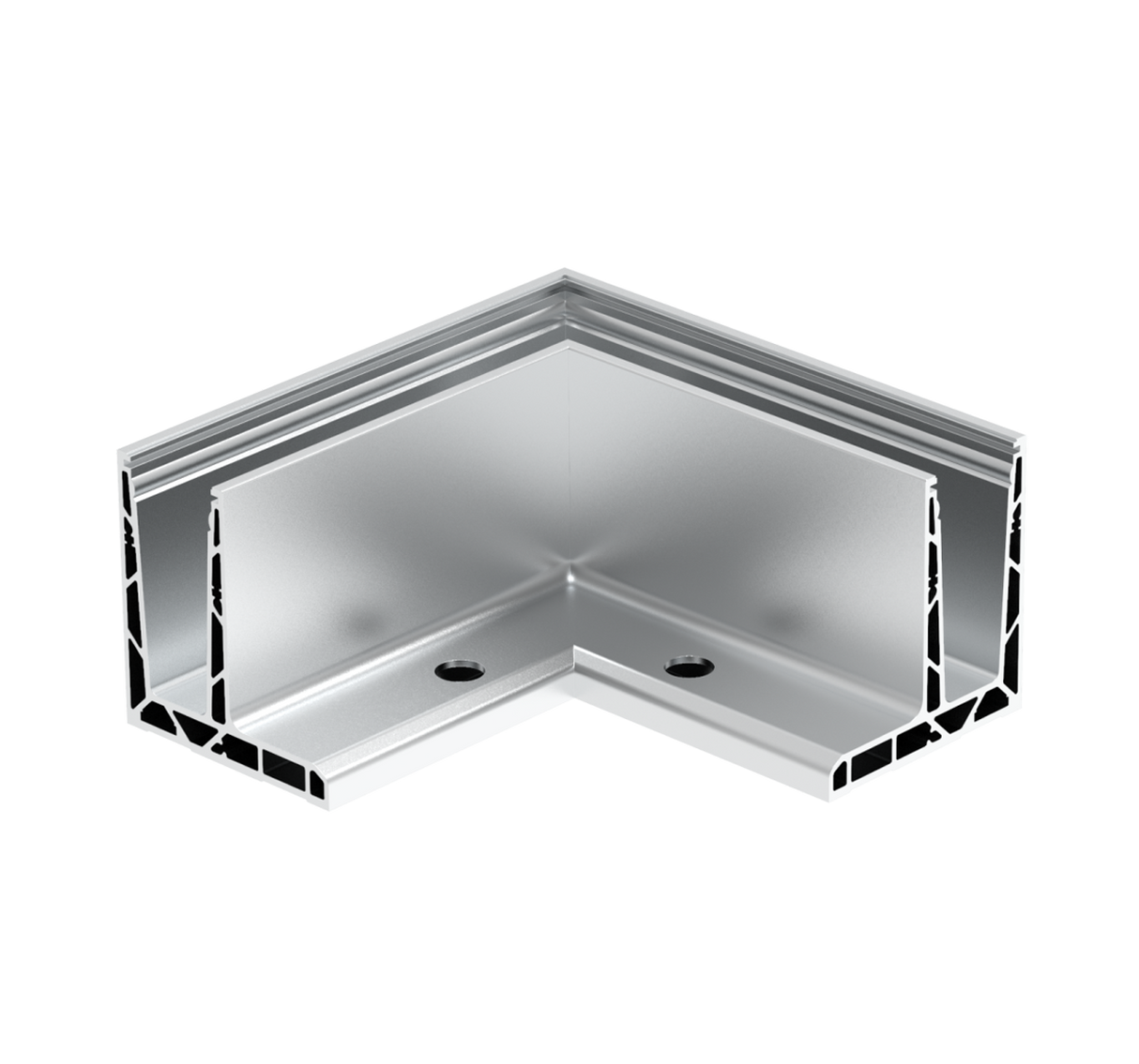 ECO alumínium profil - külső sarok