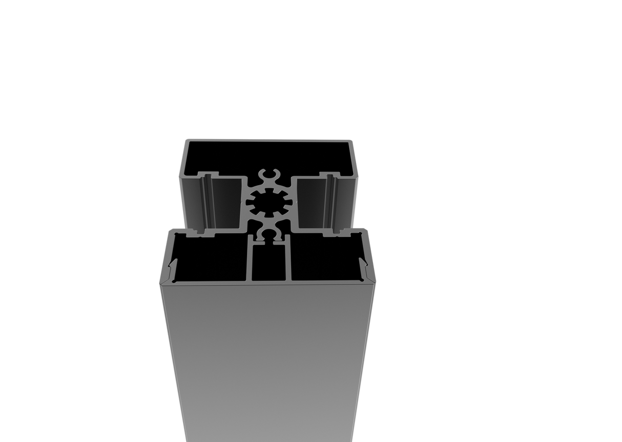 Alumínium kerítésoszlop 50x60-925mm R7016
