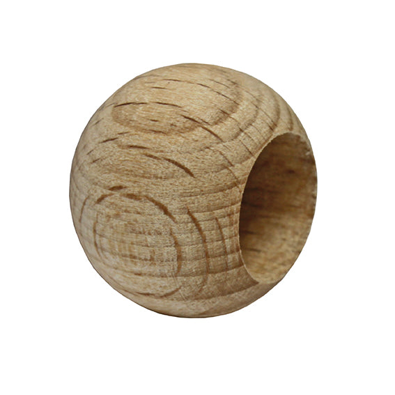 Keresztrúd véglerzárógömb, natúr BÜKK