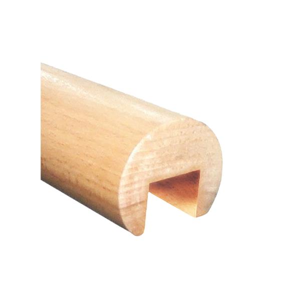 Tölgyfa nútoskapaszkodó üvegkorlátra