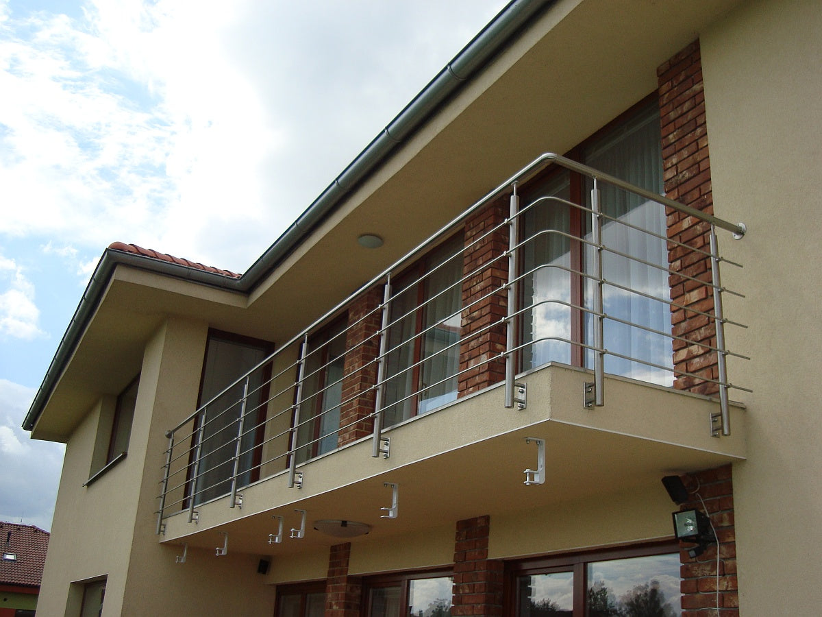 Oldalsó rögzítésű oszlop pálcás korláthoz