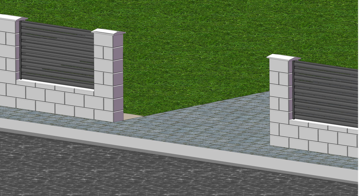 64x38-1700 mm-es alumínium adapter 46 mm-es redőnyökhöz, R7016