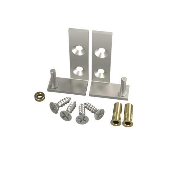 Alumínium keret ajtókerethez + pánt