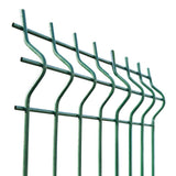 Zváraný plotový panel 3D ZnPVC 2500x1030x4mm zelená