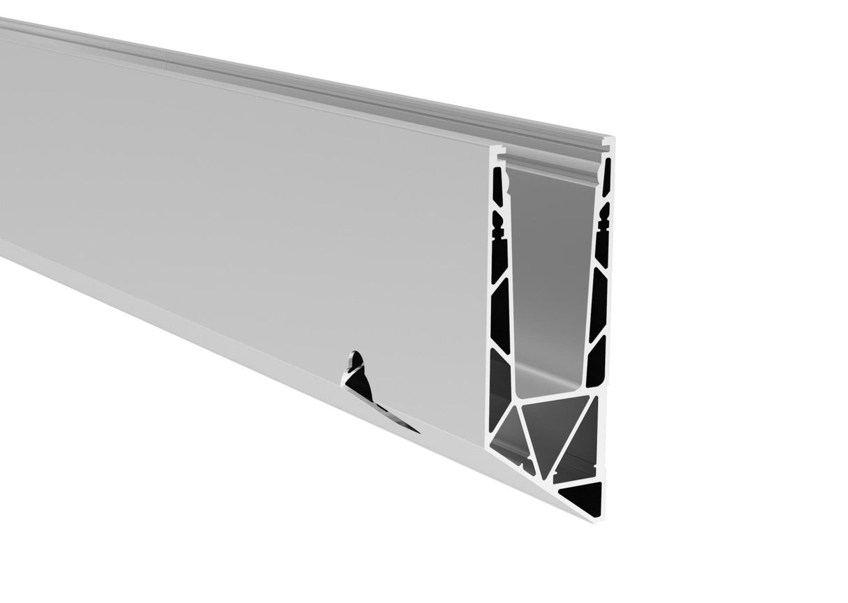 Alumínium profil vonalmenti üvegkorláthoz