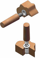 Bútoranya M10x20mm -Zn