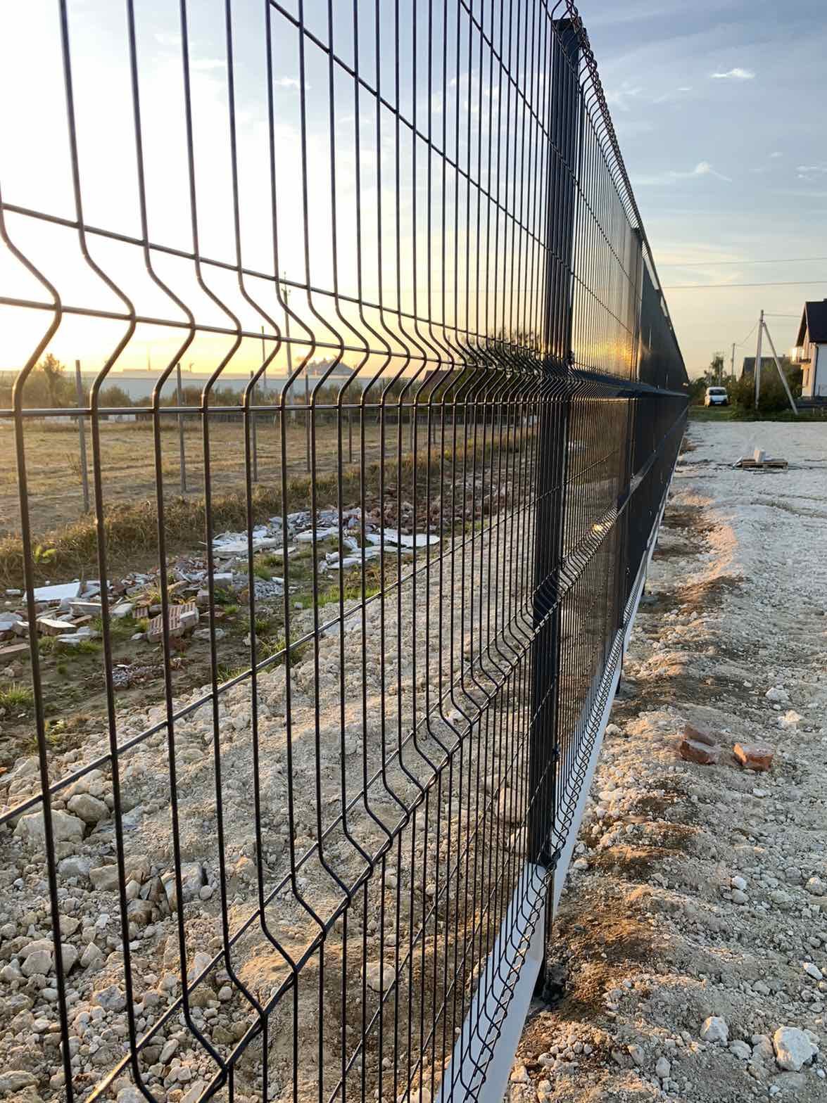 Welded panel fence ZnPVC 2500x2030x4mm anthracite