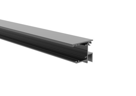 Alumínium kerítés adapter 40×34 - 1,2 m, 20 mm-es betétekhez, Antracit RAL 7016
