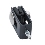 "U" ZnPVC antracit hegesztett panel bilincs