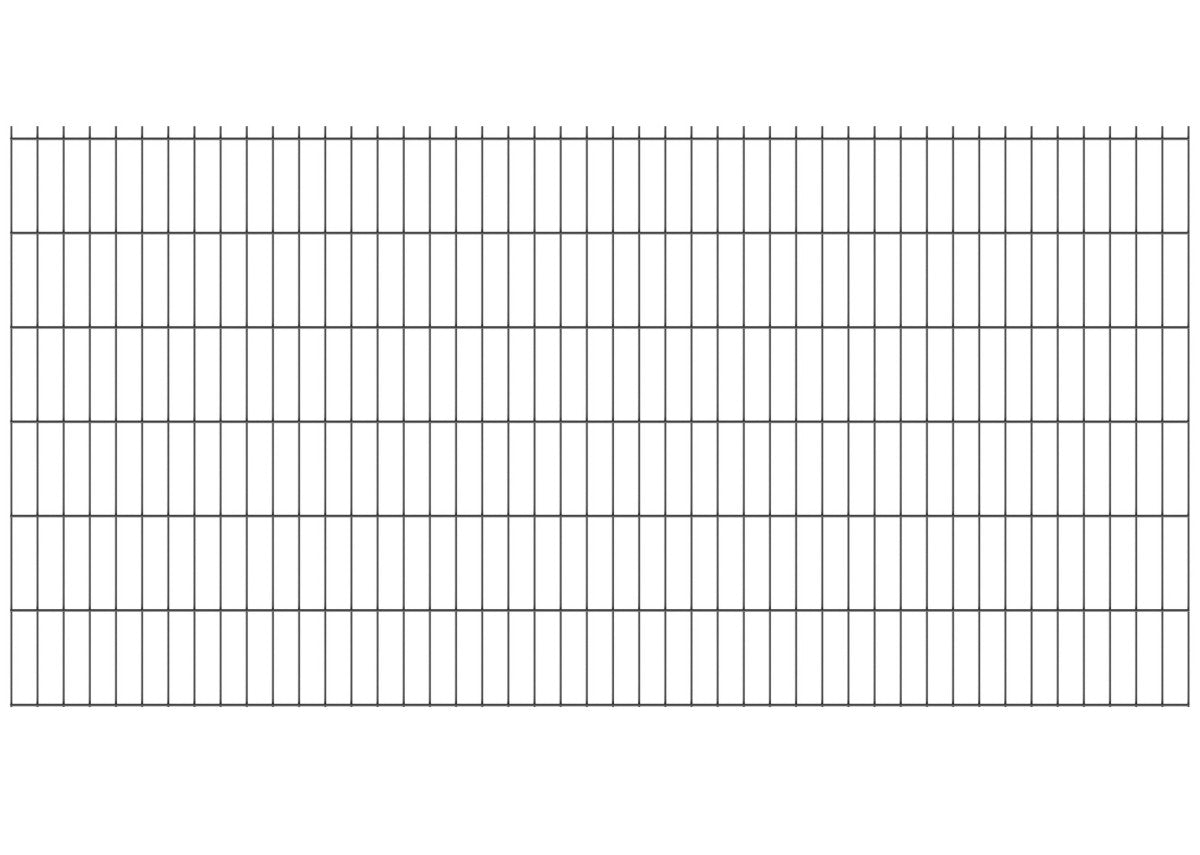 Hegesztett kerítéspanelek N2D 2500x1230mm D5/4/5mm antracit