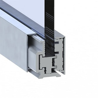 Alumínium profill garnitúra-üveg 6-8-10mm