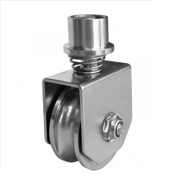 Forgatható kerék rugóval - U, D80