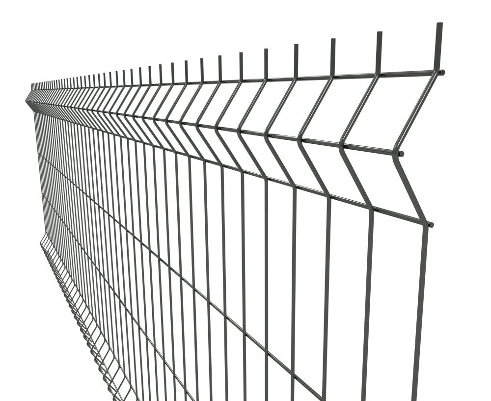 Hegesztett kerítéspanel 3D ZnPVC 2500x1030x4mm antracit