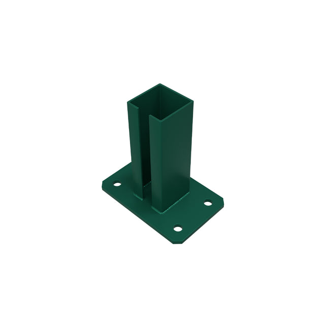 Pätka stĺpika ZnPVC 60x60mm zelená