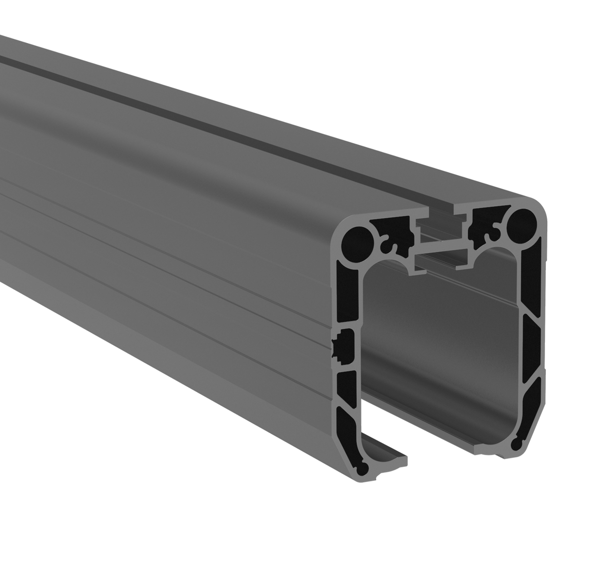 Úszókapu C-profil, alumínium, 90x99 mm, 6m, RAL7016