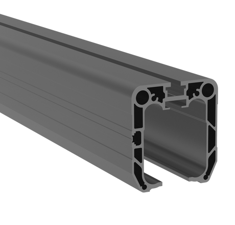 Úszókapu C-profil, alumínium, 90x99 mm, 6m, RAL7016