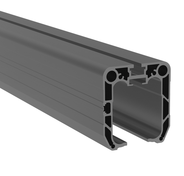 Úszókapu C-profil, alumínium, 90x99 mm, 3m, RAL7016