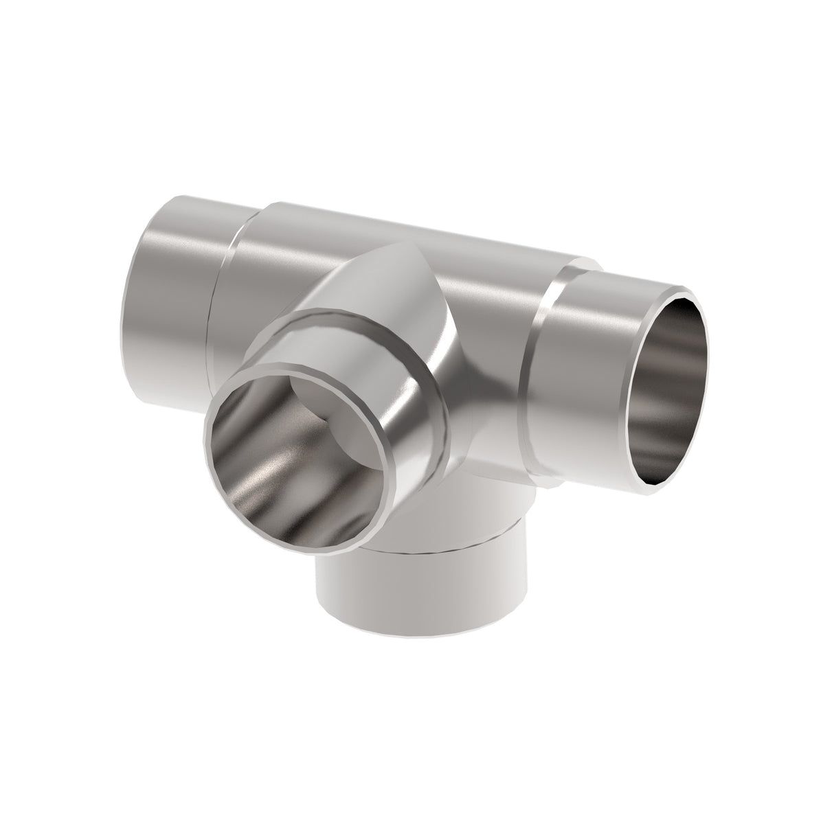 Négyágú T-idom körszelvényhez