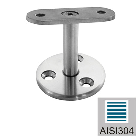 Négyzetes kapaszkodó tartó-falra