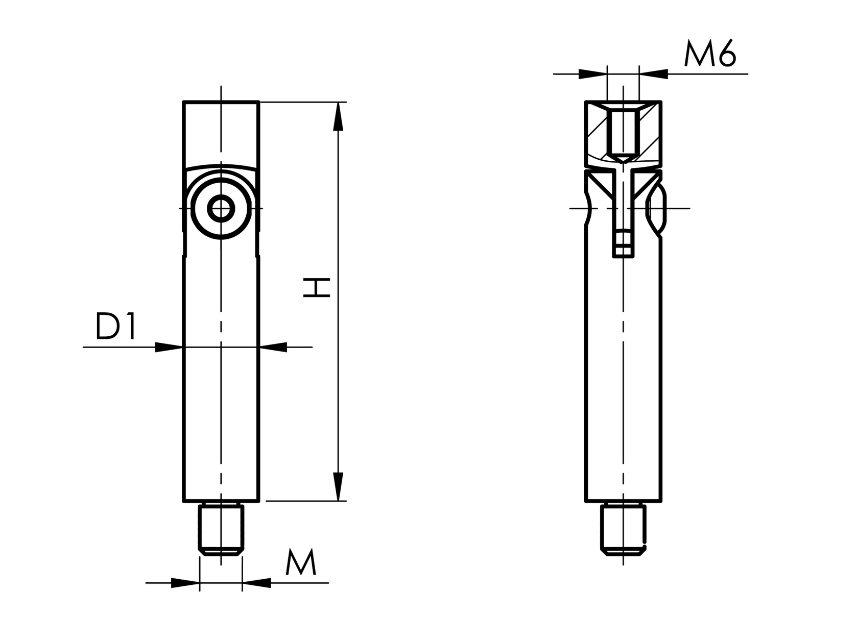 Állítható kapaszkodó tartószár