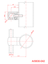 Pálcatartó körszelvényre