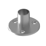 Rozsdamentes korlátoszlop rögzítő elem