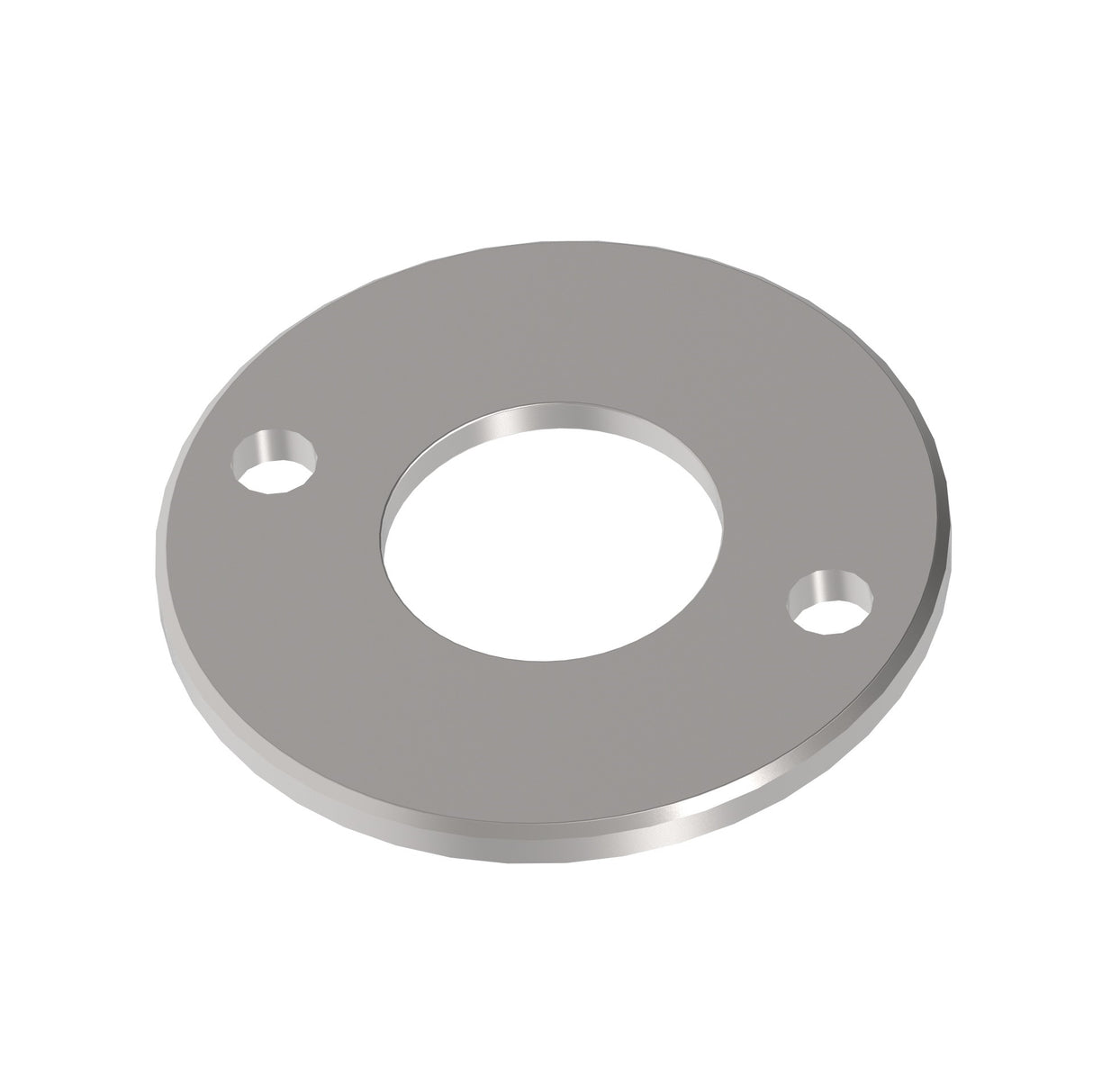 Rozsdamentes korlátoszlop rögzítő talpelem