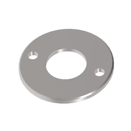 Rozsdamentes korlátoszlop rögzítő talpelem