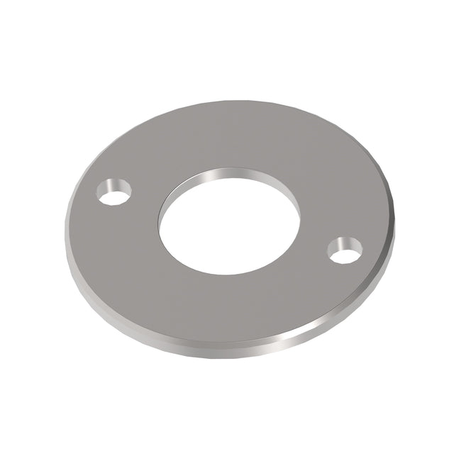 Rozsdamentes korlátoszlop rögzítő talpelem