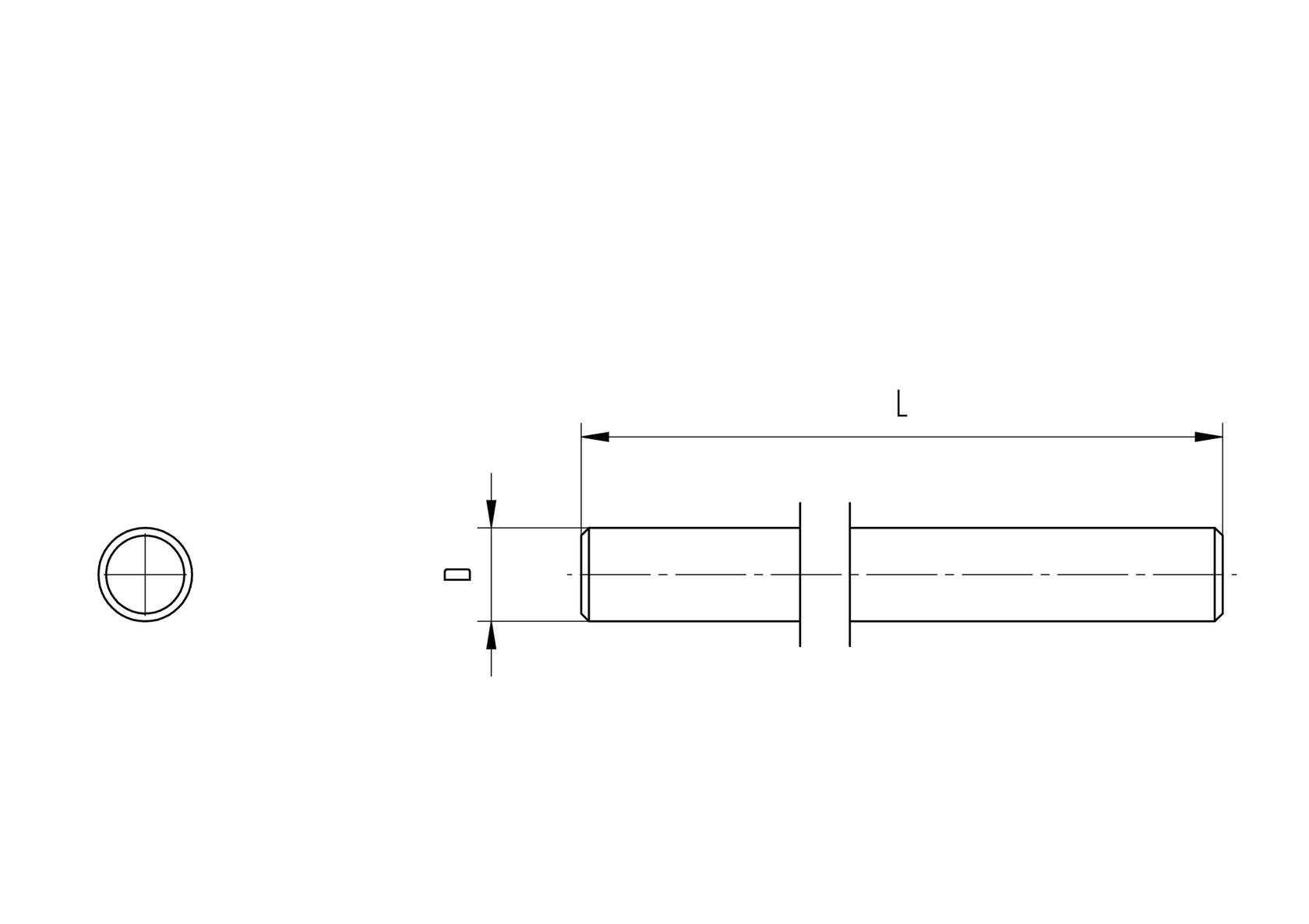 Rozsdamentes  es köracél-szácsiszolt, hossz.