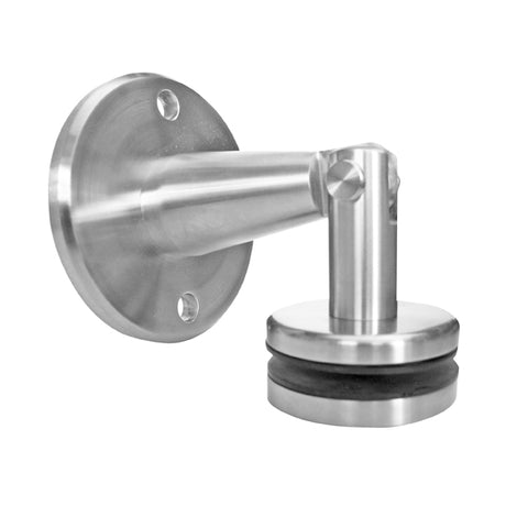 Előtető- homlokzati üvegtámaszelem AISI304, D120/d