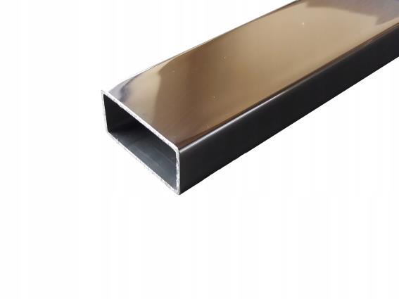 Alumíniuim zártszelvény, polírozott